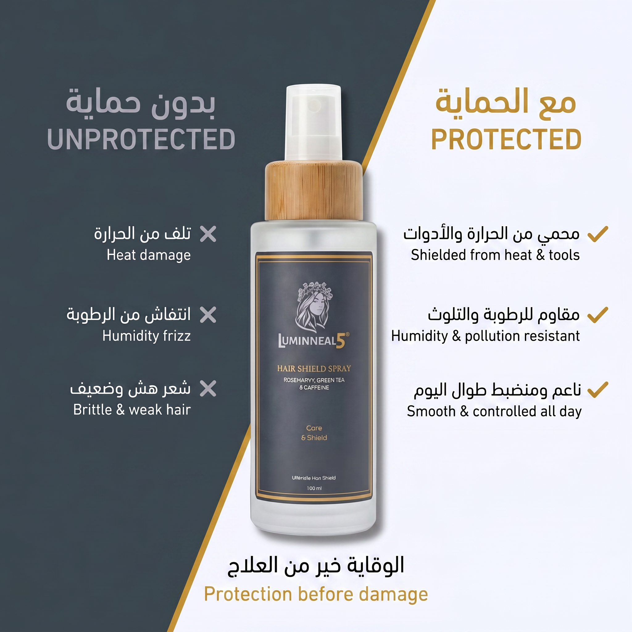 Luminneal5® Hair Shield Spray