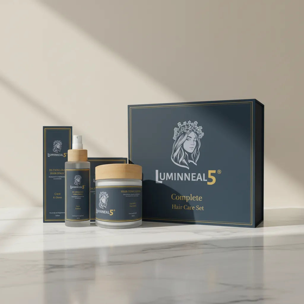 Luminneal5 curly and knotted hair care set with bottles and a box on a neutral background Curly & Tangled Hair Care Set Hair-Care vpwvuf-su.myshopify.com Curly & Tangled Hair Care Set Hair-Care vpwvuf-su.myshopify.com