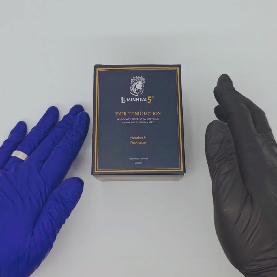 LUMINNEAL5 HAIR TONIC LOTION UNBOXING